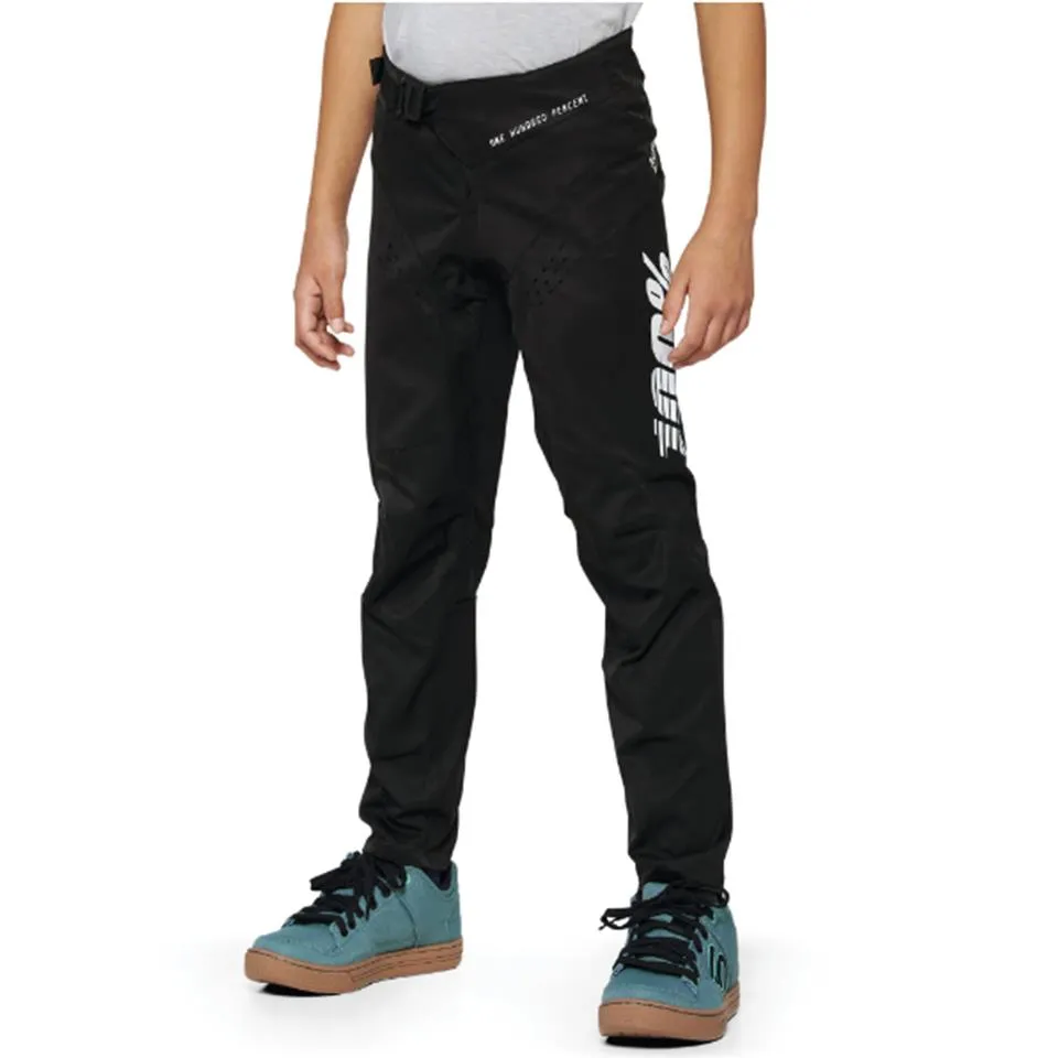 100% R-Core 2022 Youth Race Pants - Black