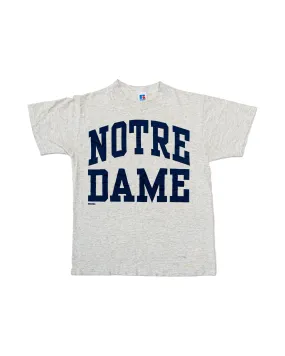 1990s Vintage Notre Dame Single Stitch Russell Athletic T-Shirt