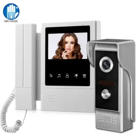 4.3 inch Home Intercom Video Door Phone Video Intercom Doorbell