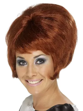 60s Beehive Wig, Aubern