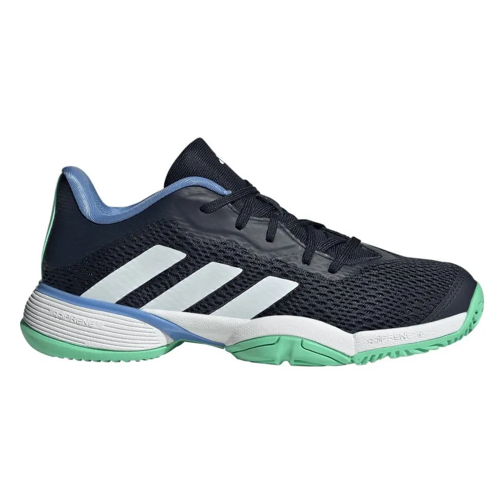 adidas Barricade Junior Tennis Shoe (Navy)