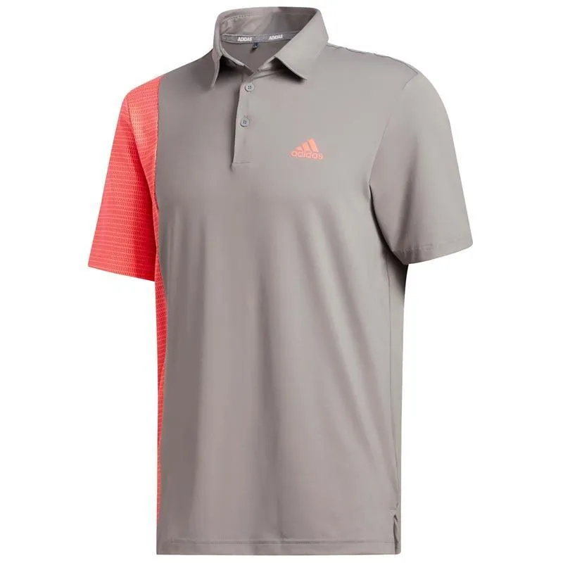 adidas Mens Ultimate365 Blocked Print Polo