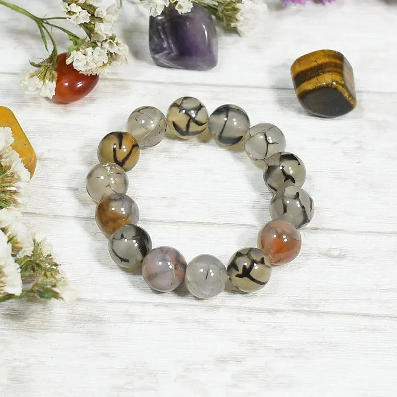 Agate Gemstone Spiritual Protection Band/Bracelet