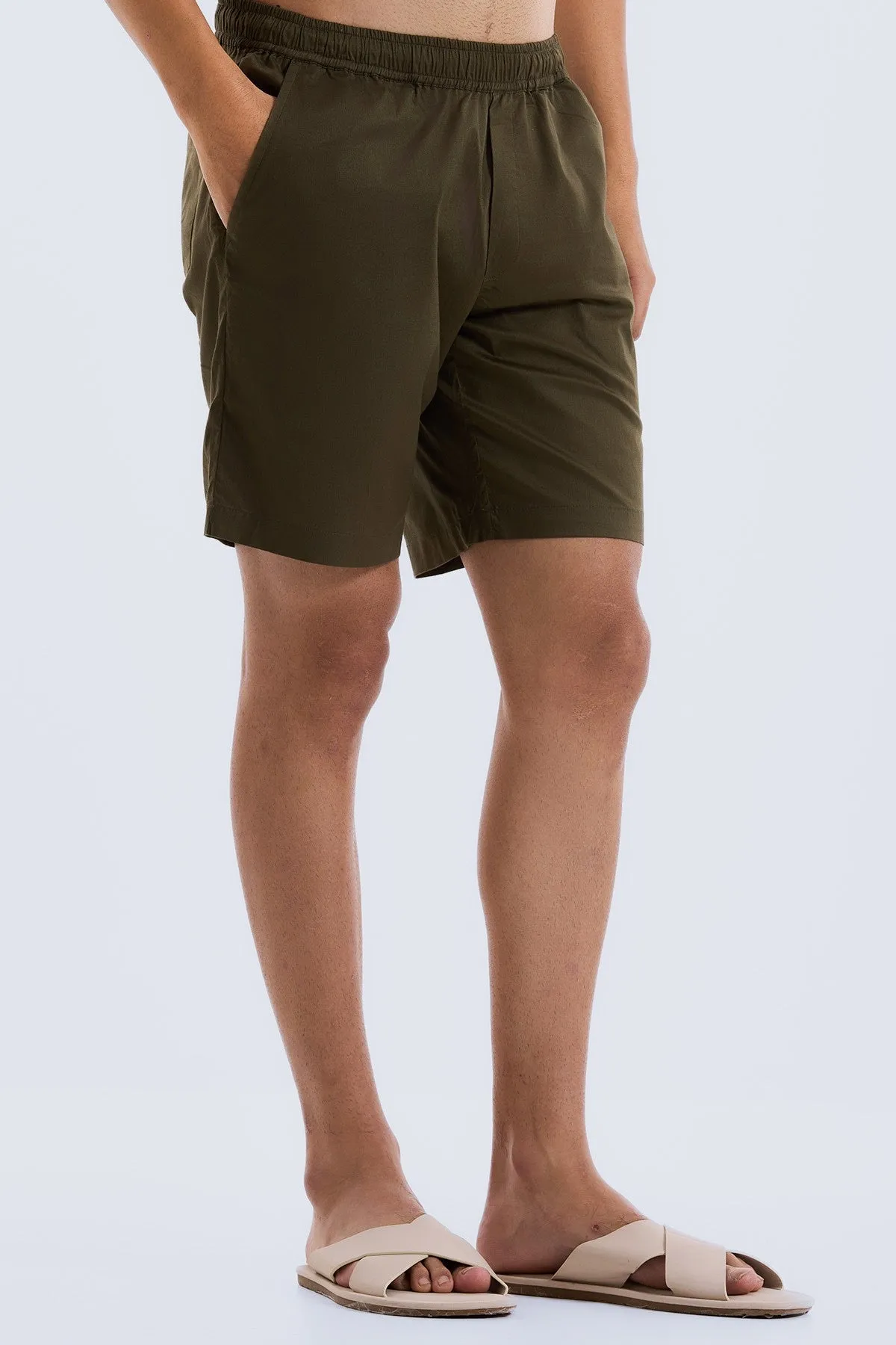 Air Pale Olive Shorts