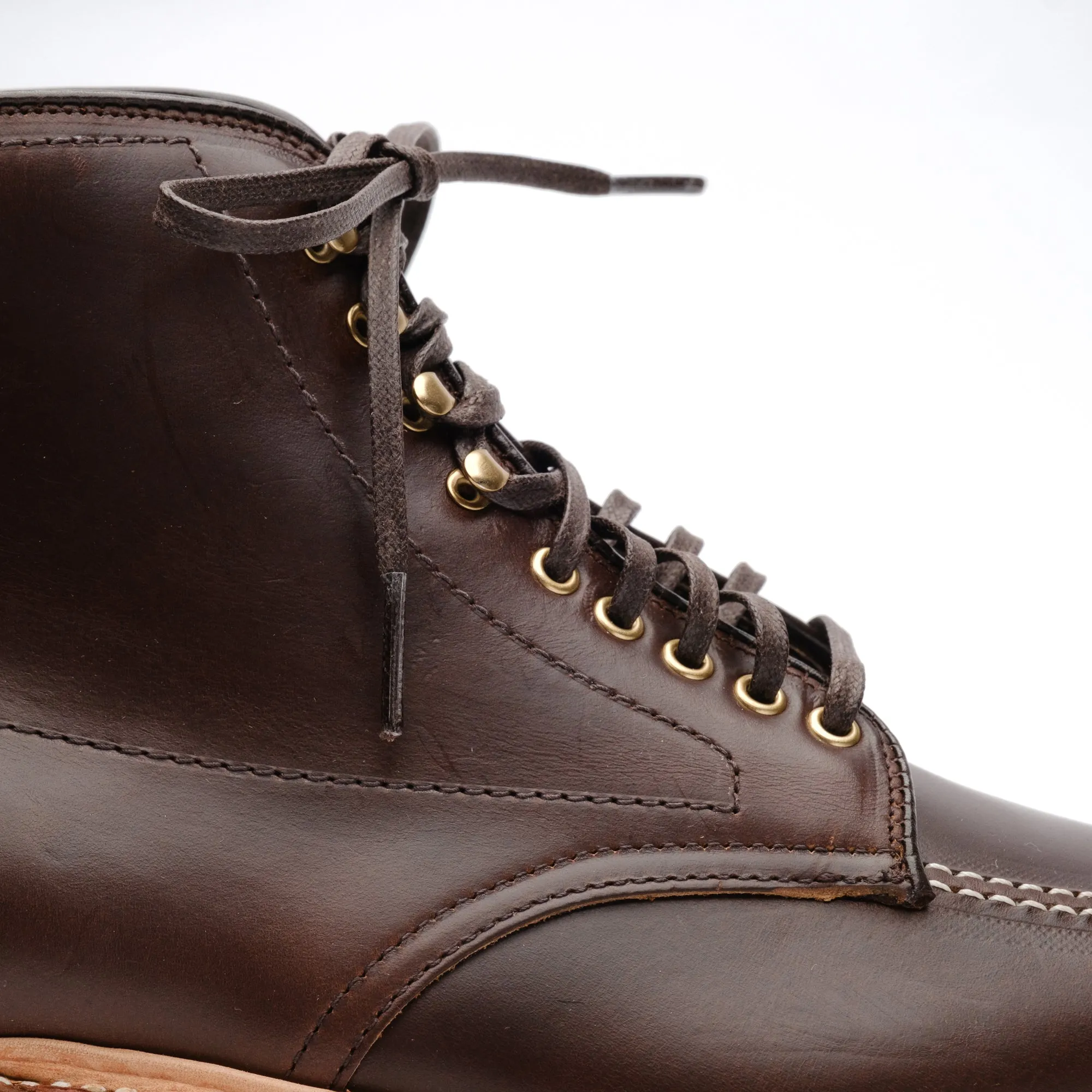 Alden 403B Indy Boot Brown Aniline Pull Up