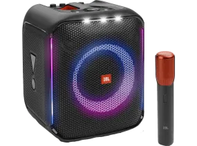 Altavoz inalámbrico  - JBL PartyBox Encore , Con micrófono, Para fiestas, Portátil, 100 W, 10h autonomía, Negro