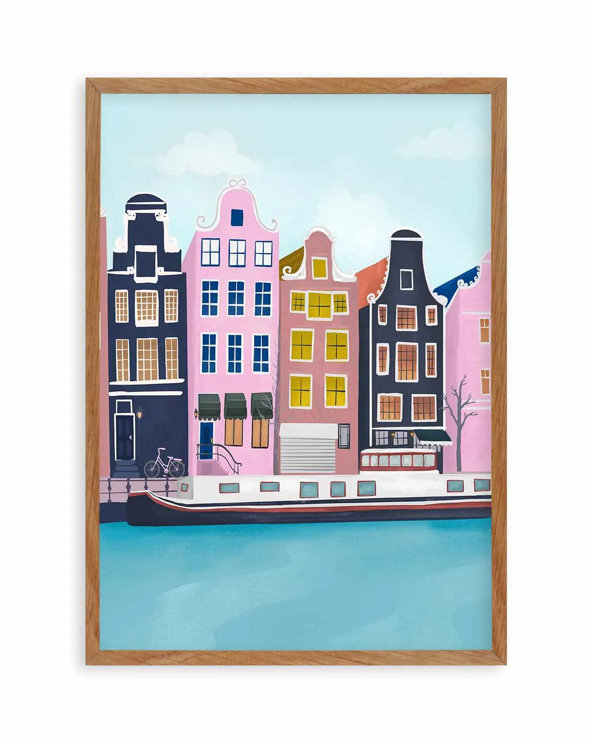 Amsterdam by Petra Lizde Art Print