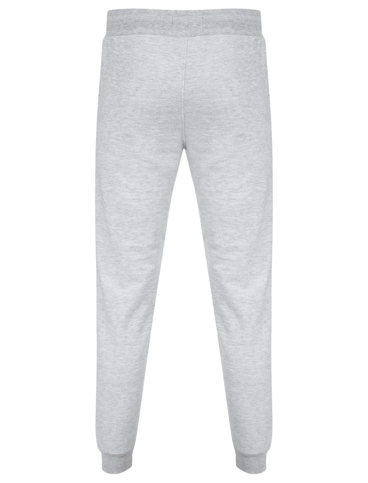 Anemore Matching 2pc Sweatshirt & Jogger Brushback Fleece Tracksuit Co-rd Set in Light Grey Marl - Tokyo Laundry