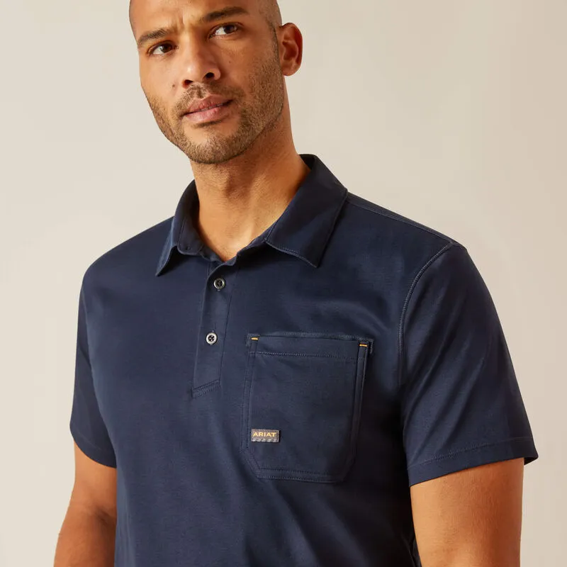 Ariat - Men's Rebar Foreman Short Sleeve Polo - 10048615