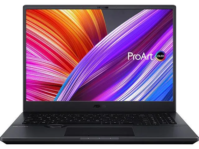 ASUS ProArt StudioBook 16 OLED Laptop, 16" 3840x2400 OLED Display, Intel Core i7-12700H, 16GB DDR5 SO-DIMM x2, 1TB PCIe SSD, NVIDIA GeForce RTX 3060, Windows 11 Home, H7600ZM-DB76, Mineral Black