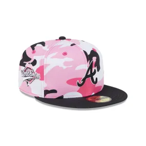 Atlanta Braves MLB Color Camo 59FIFTY Cerrada