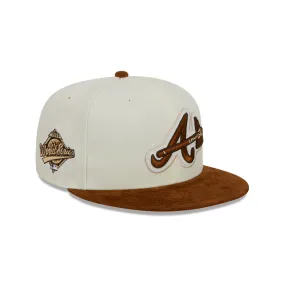 Atlanta Braves MLB Corduroy Visor 59FIFTY Cerrada