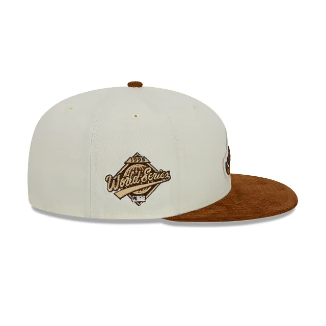 Atlanta Braves MLB Corduroy Visor 59FIFTY Cerrada