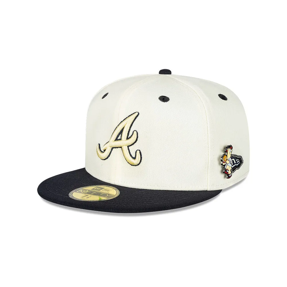 Atlanta Braves MLB Mascot Pin 59FIFTY Cerrada