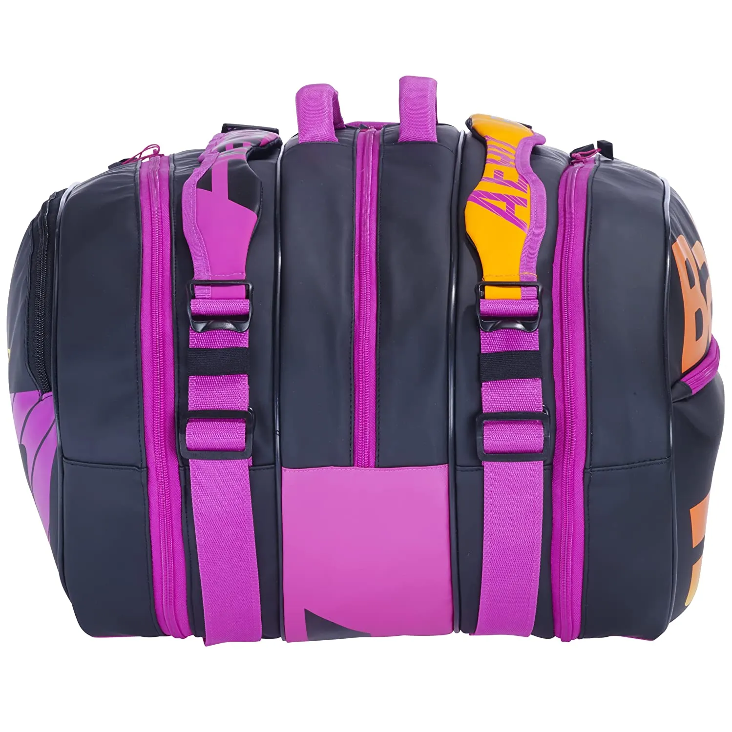 Babolat RH12 Pure Aero Rafa Tennis Kitbag, Black/Orange/Purple