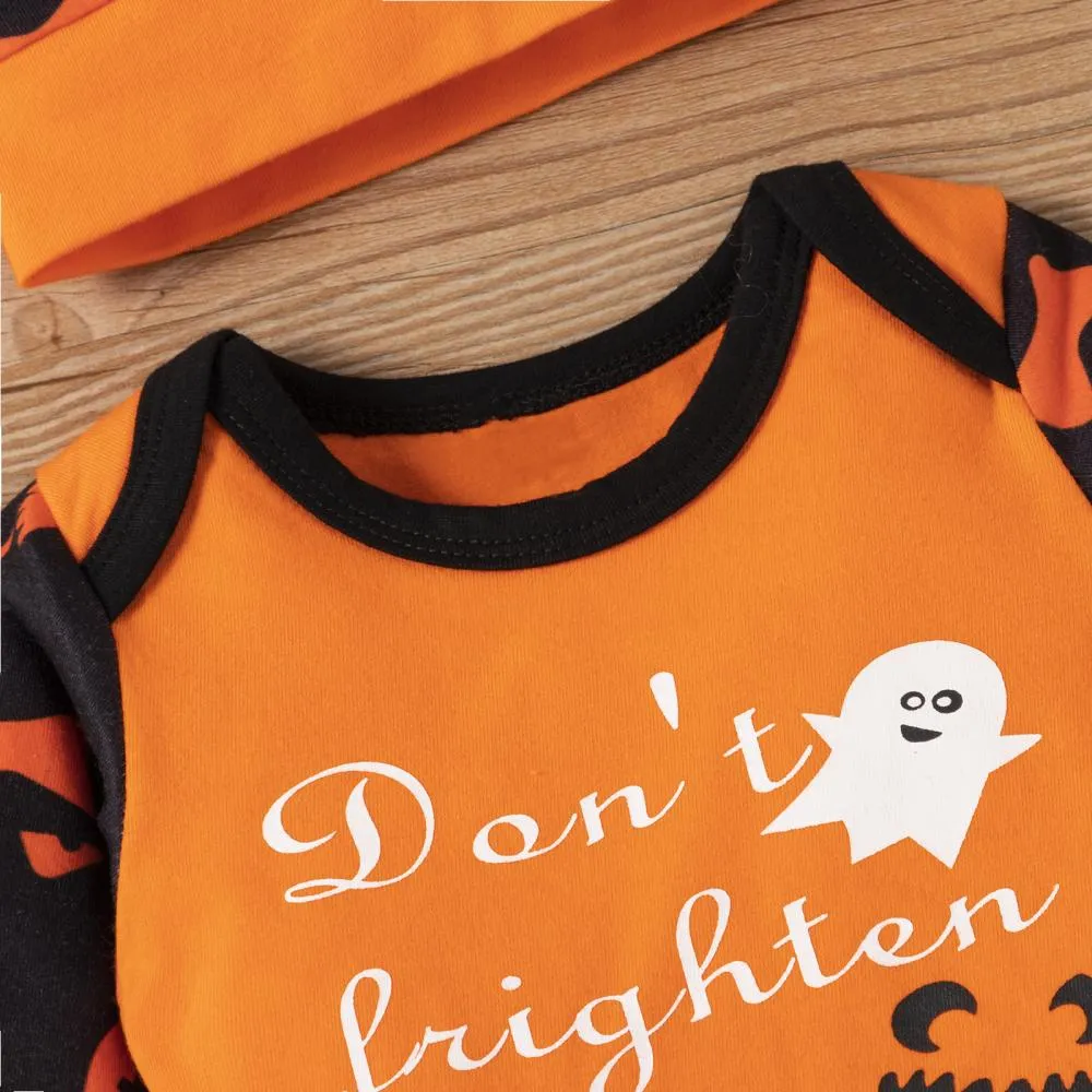 Baby Clothes Halloween Romper Newborn Three-piece Set Wholesale