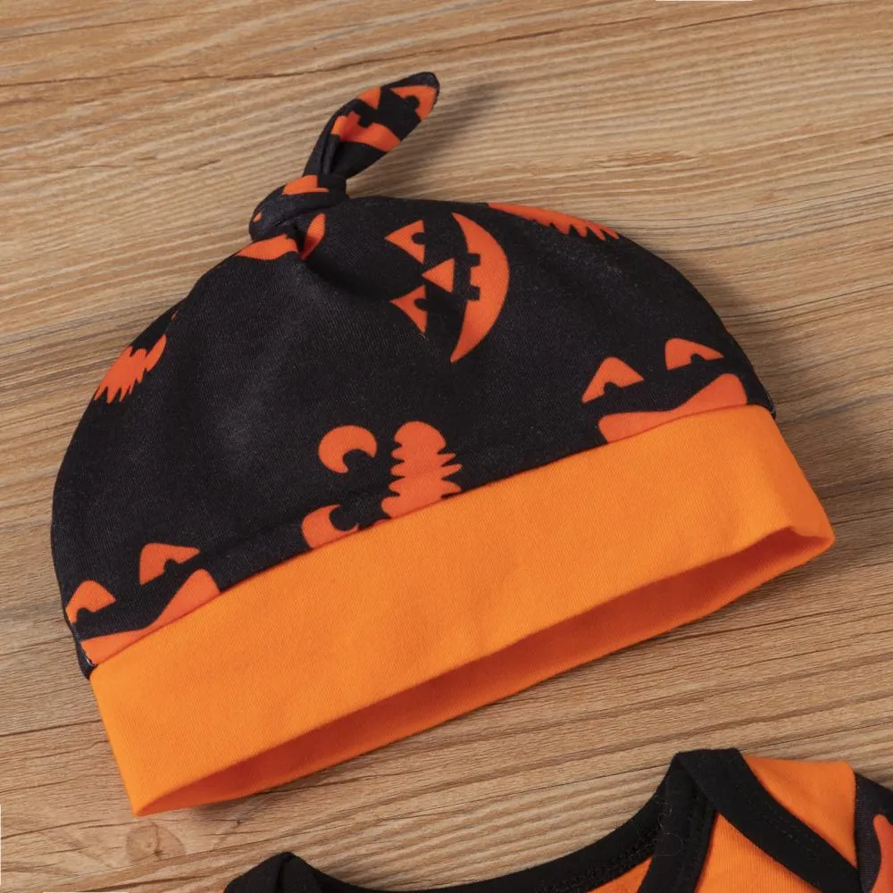 Baby Clothes Halloween Romper Newborn Three-piece Set Wholesale