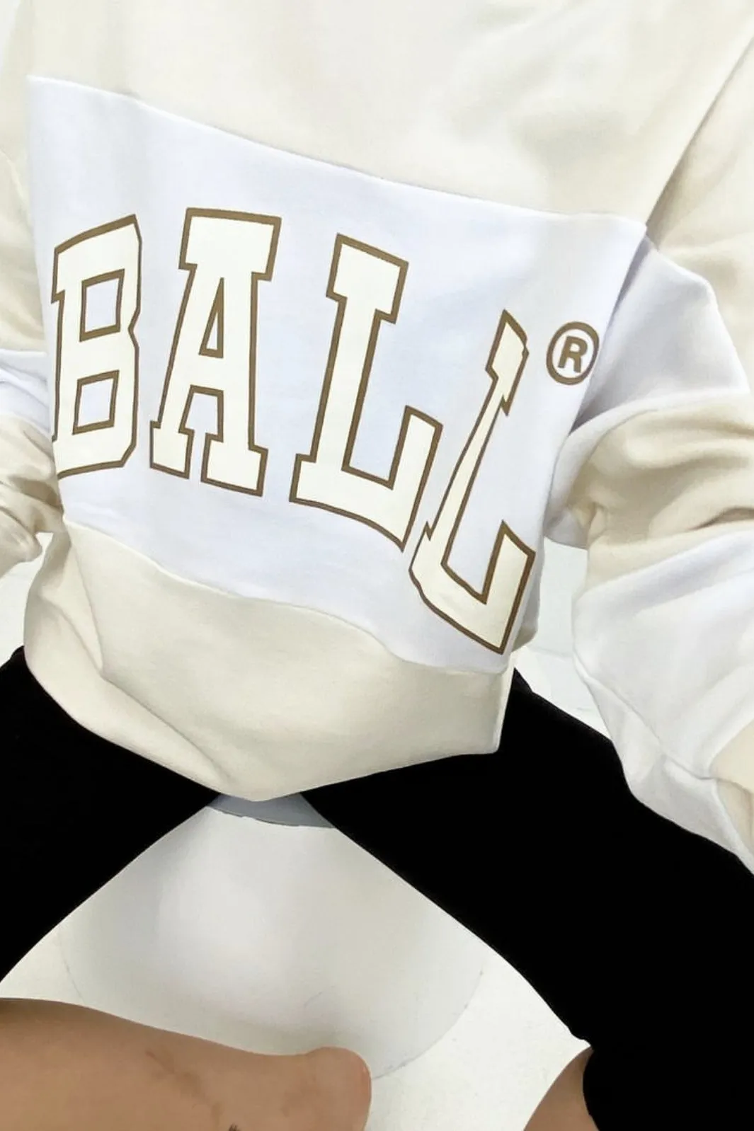 Ball - Sweatshirt J. Robinson - Off white