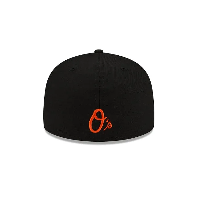 Baltimore Orioles MLB Leafy Front 59FIFTY  Cerrada