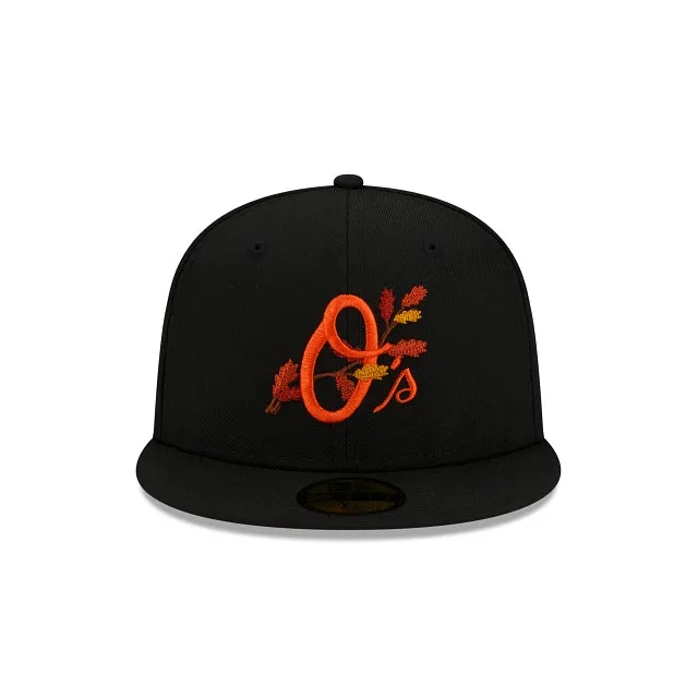 Baltimore Orioles MLB Leafy Front 59FIFTY  Cerrada