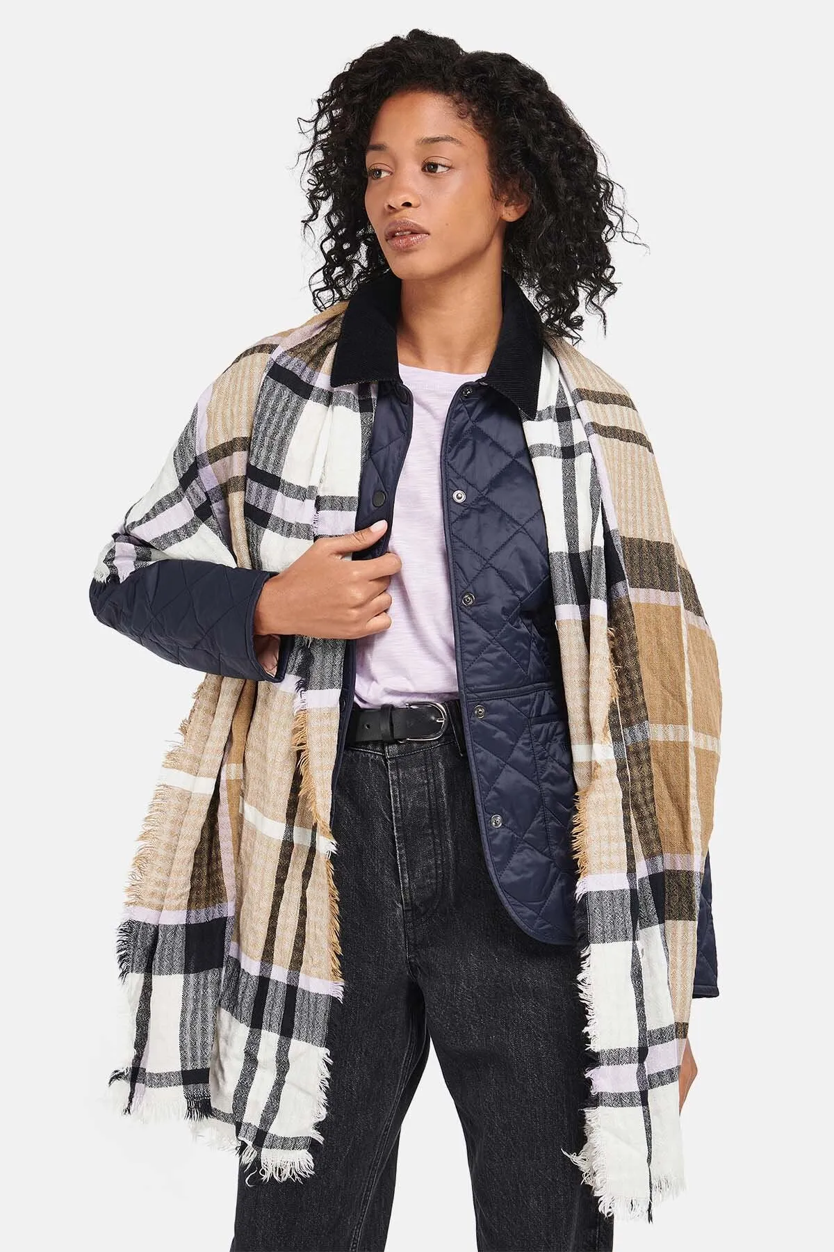 Barbour Faith Tartan Scarf