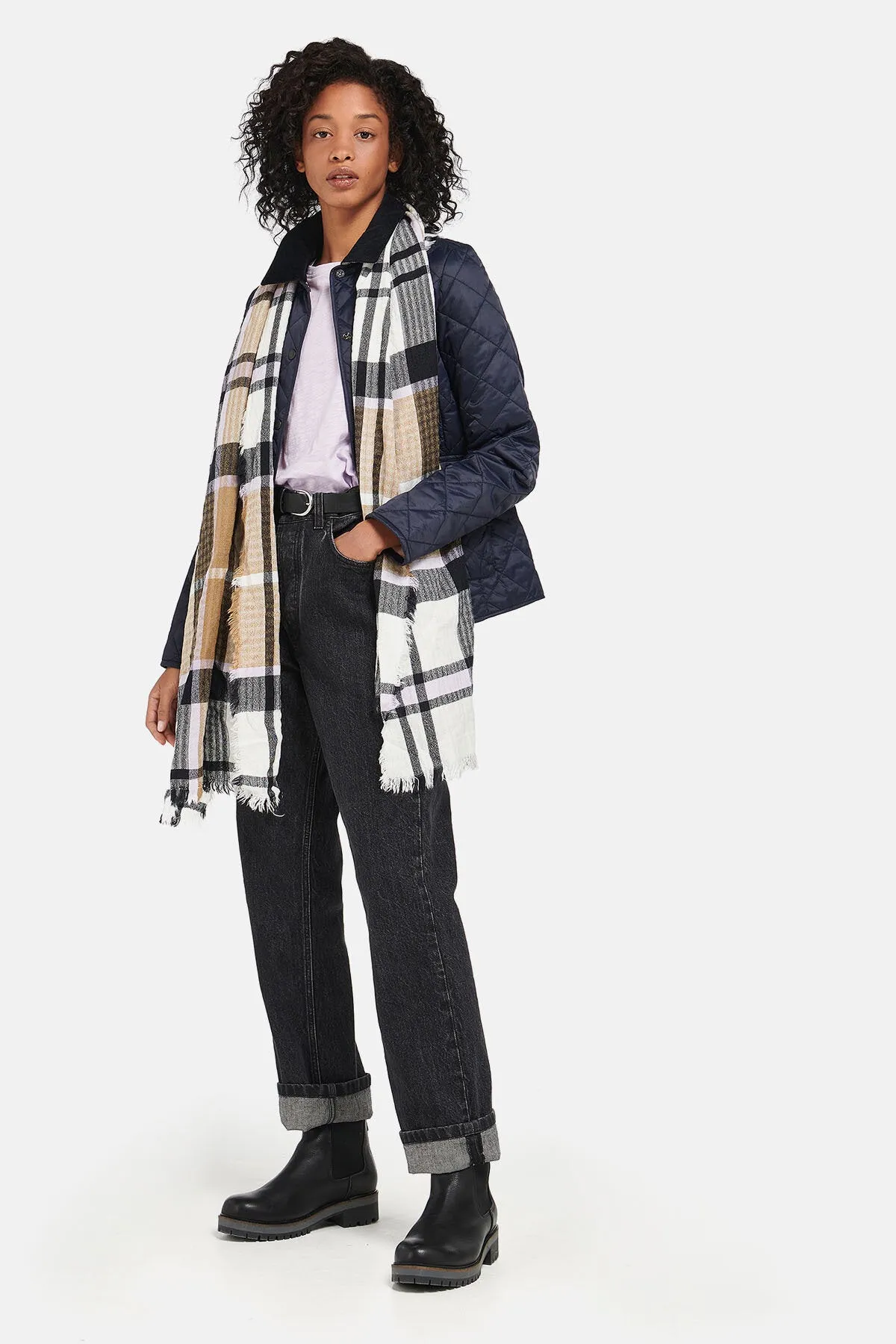 Barbour Faith Tartan Scarf