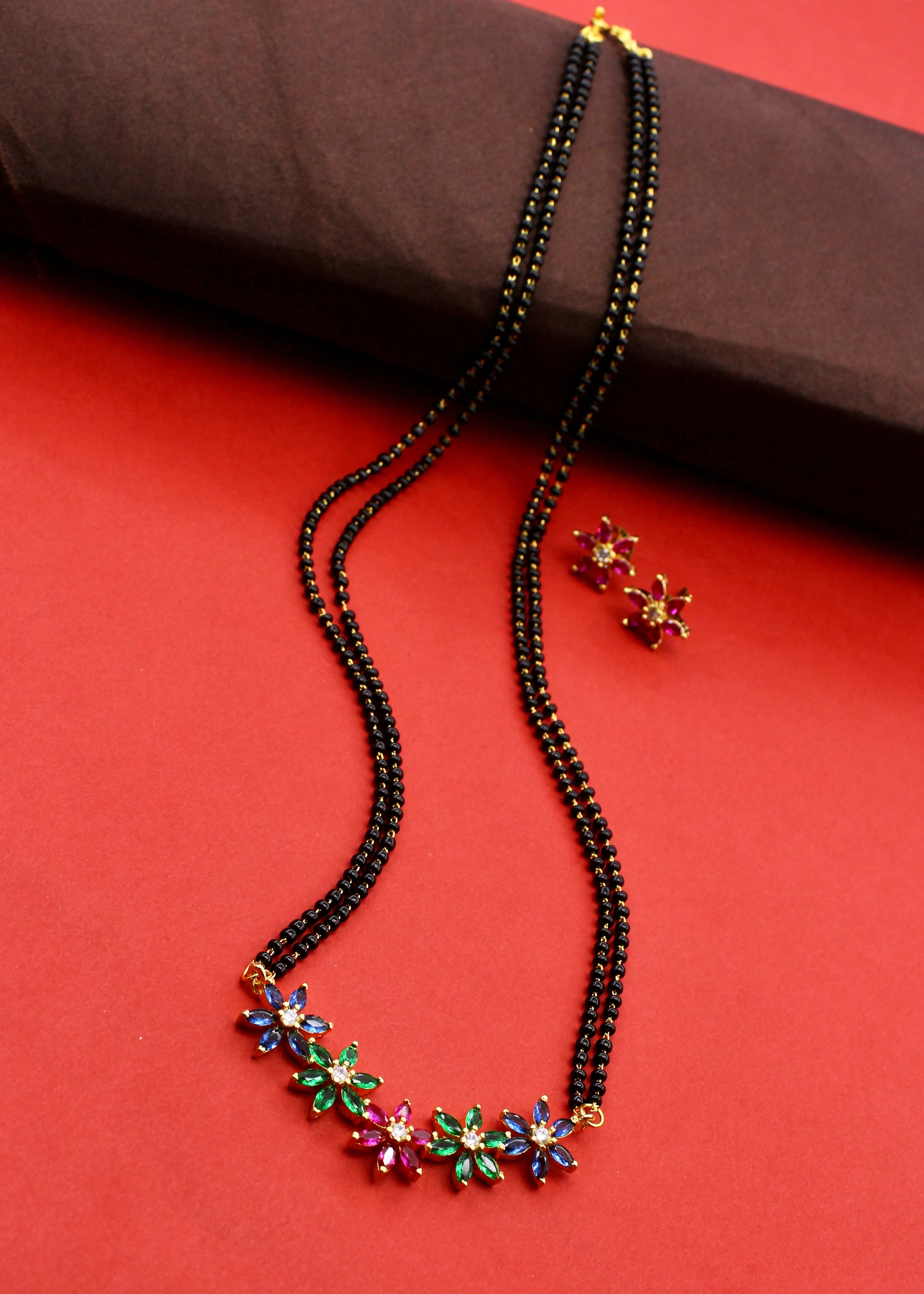 BEAUTIFUL FLORAL STYLE  MANGALSUTRA