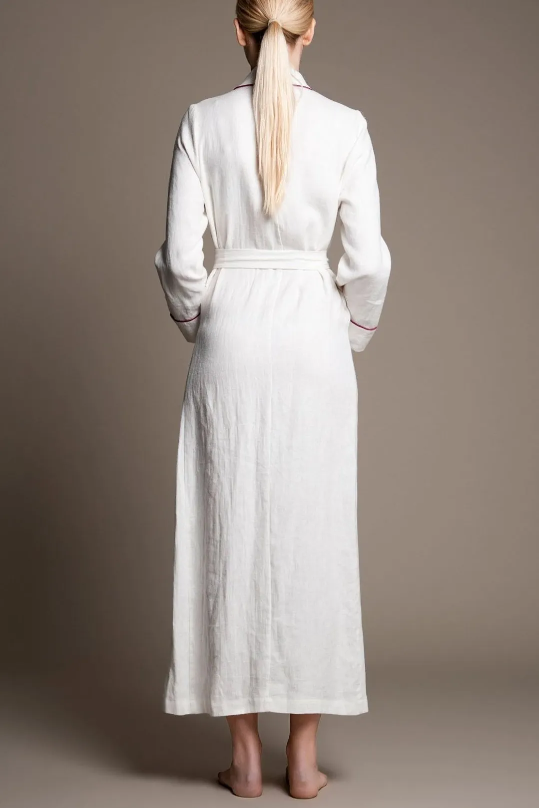 BIANCA LINEN ROBE