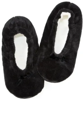 Black Oriana Slipper