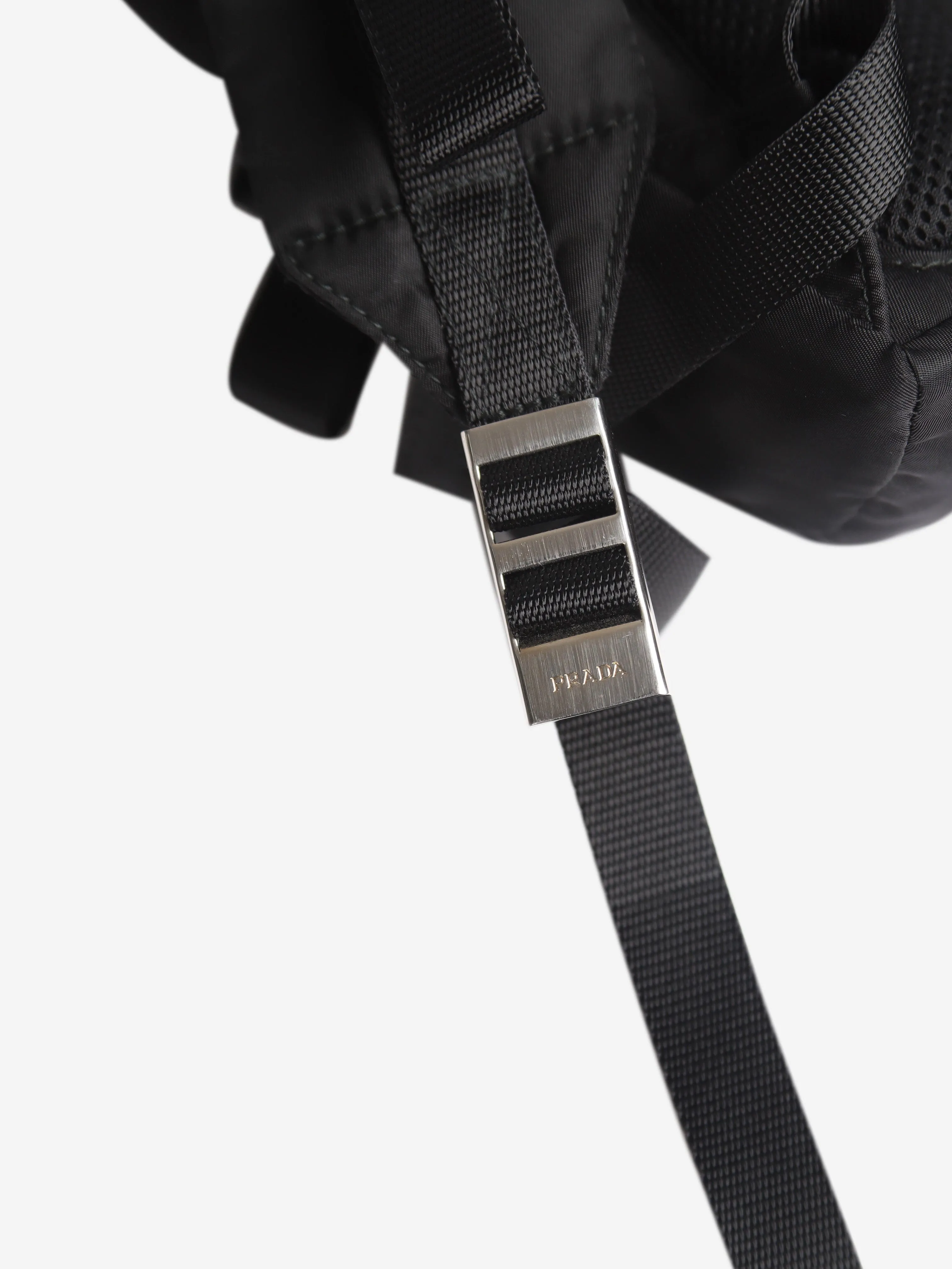 Black Tessuto Nylon backpack