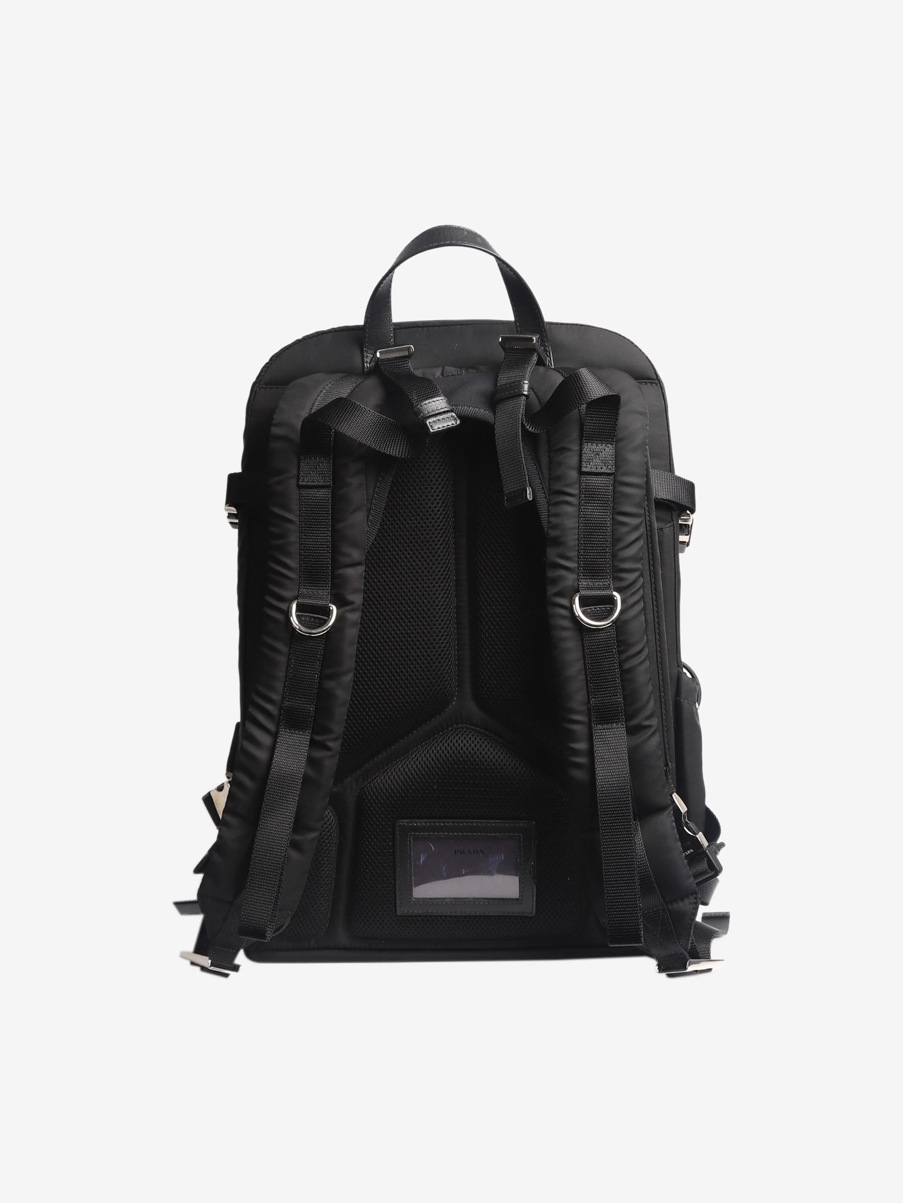 Black Tessuto Nylon backpack