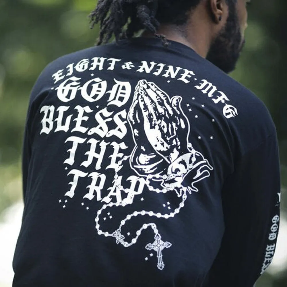 Blessed L/S T Shirt Black