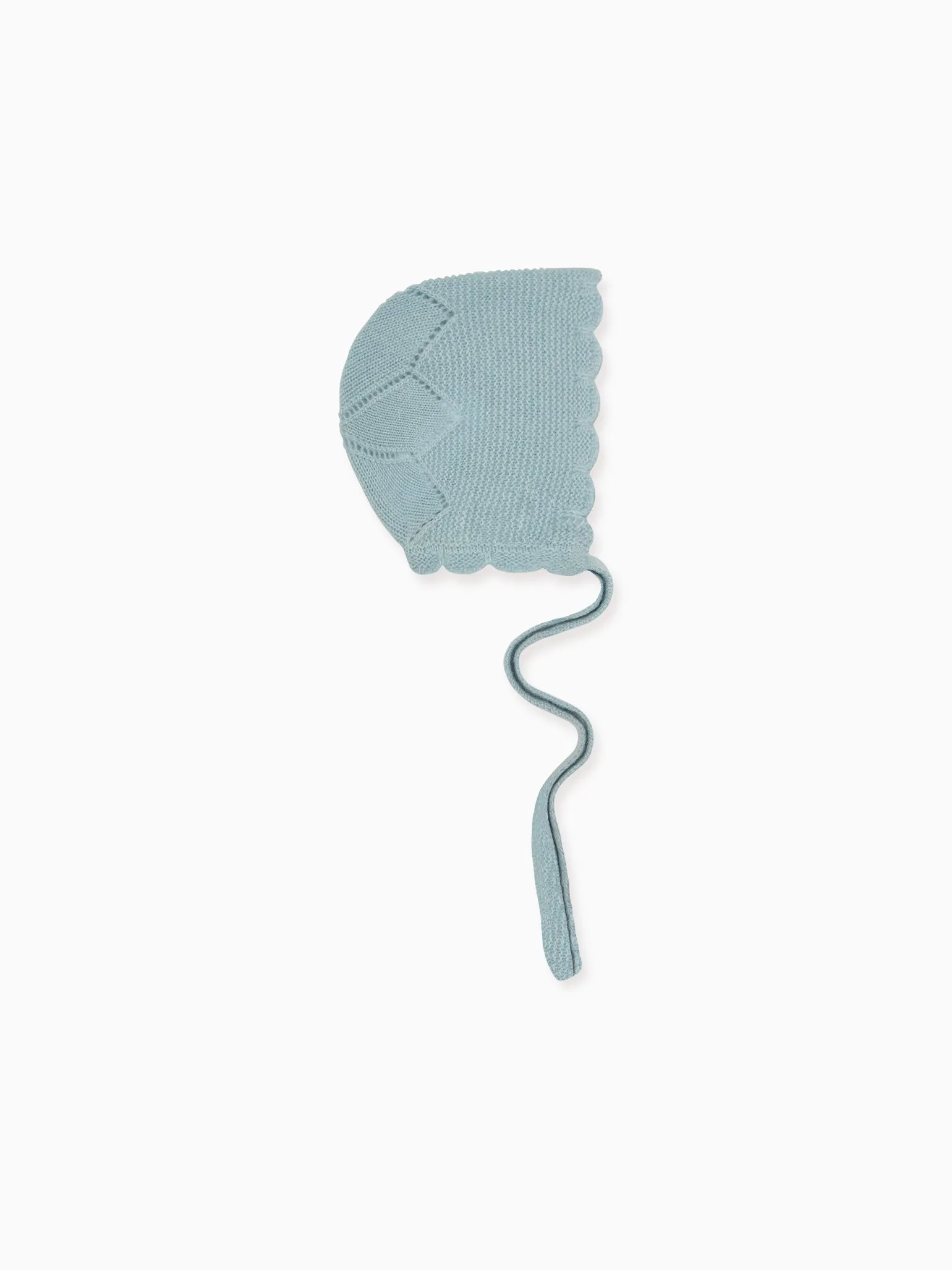 Blue Ramona Cashmere Baby Bonnet