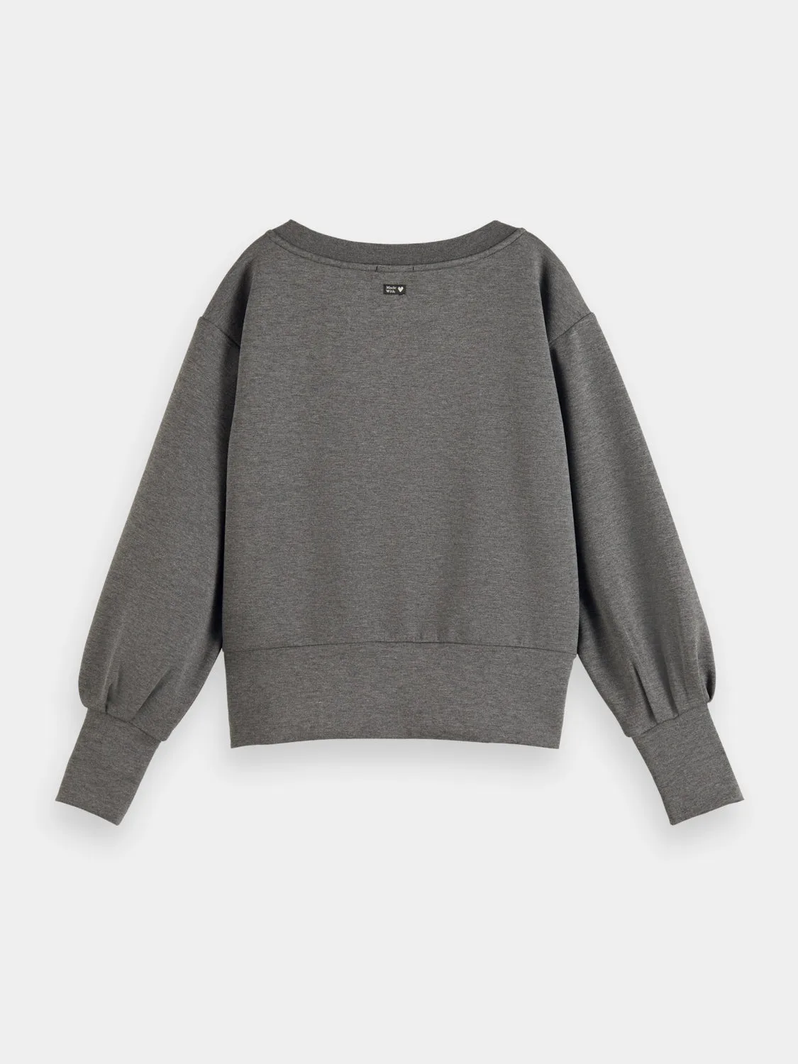 Boatneck sweatshirt