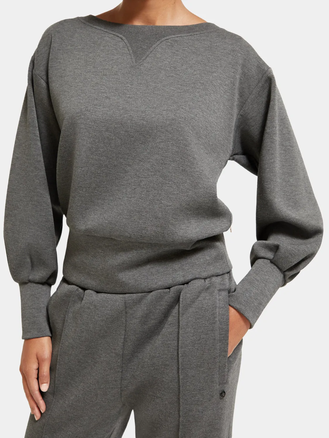 Boatneck sweatshirt