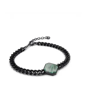 Bundle Armband: Malachite - Schwarz - Für ihn