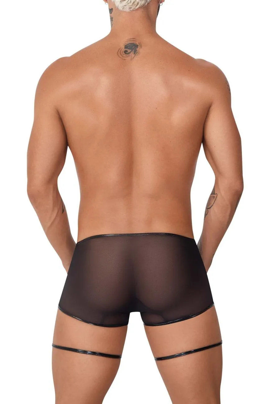 CandyMan 99740 Garter Trunks Color Black