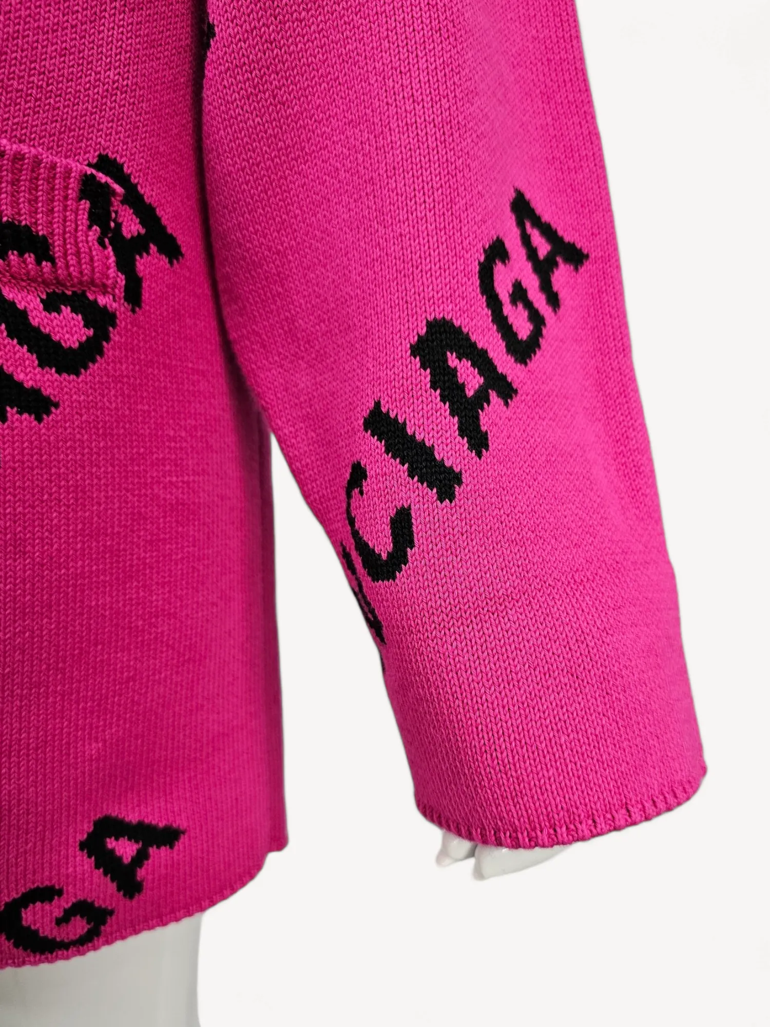 Cardigan Balenciaga Pink Tricot