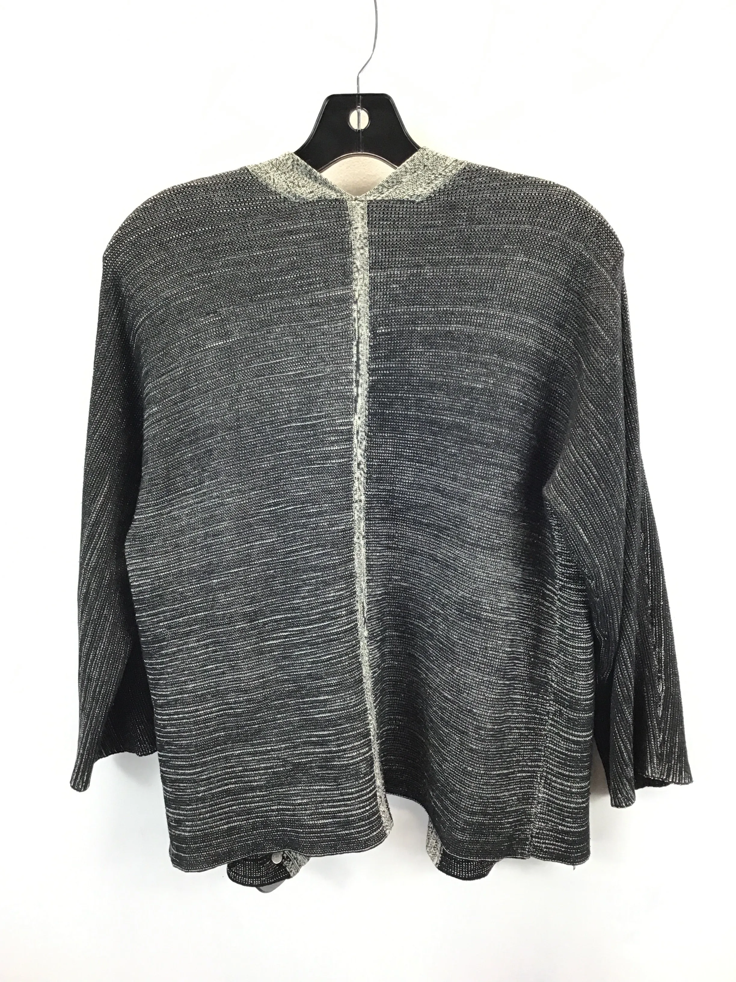 Cardigan By Eileen Fisher In Grey, Size: PS