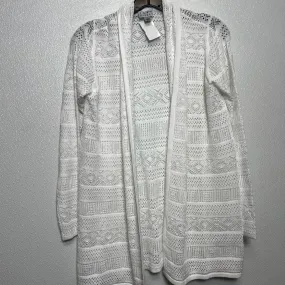 Cardigan By Joan Rivers In White, Size: Xs