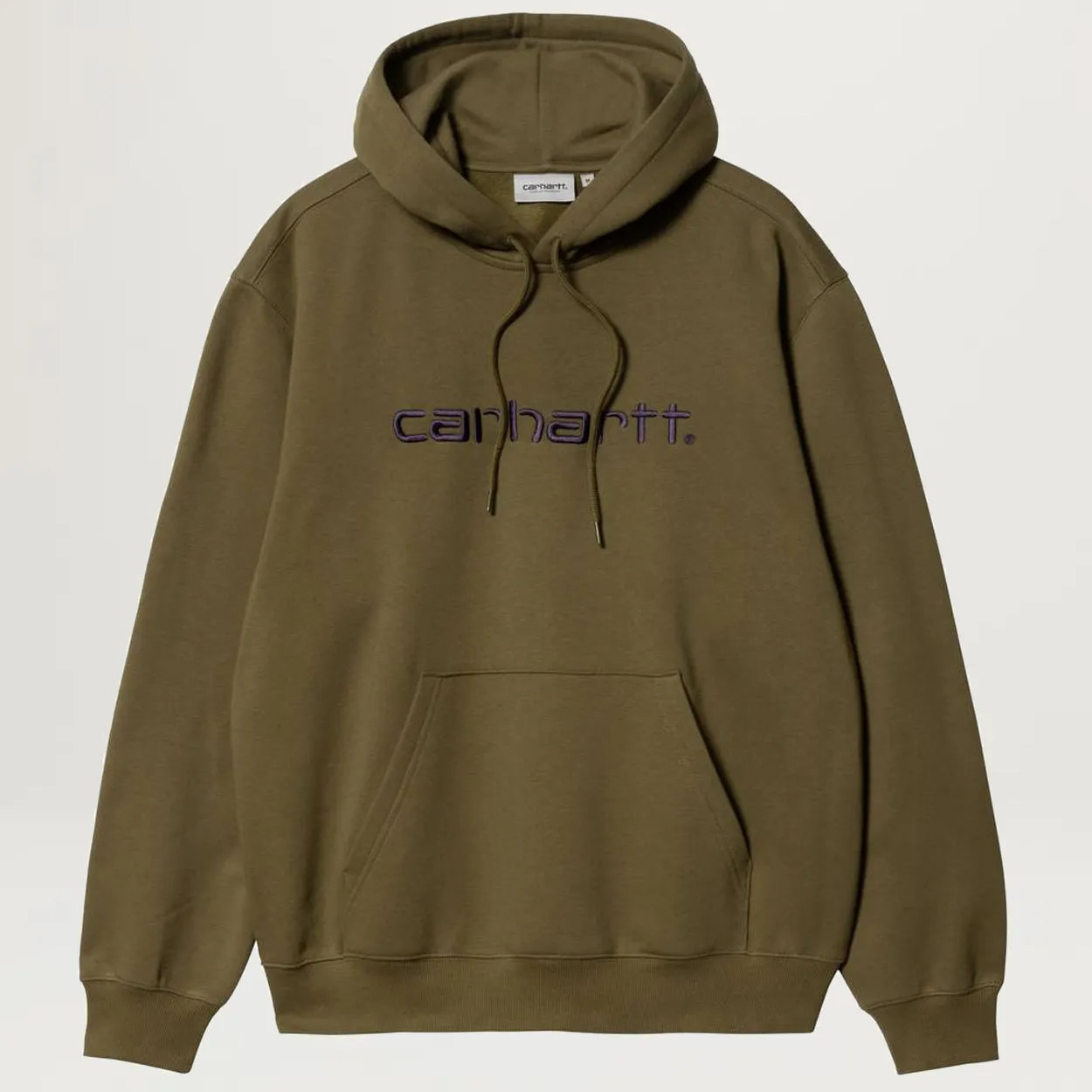 Carhartt WIP Hooded Carhartt Sweatshirt (Highland/Cassis)