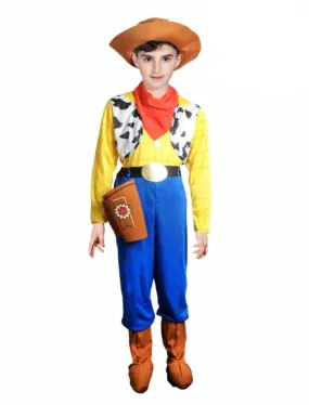 Cartoon Cowboy Costume / Woody Toy Story - Children