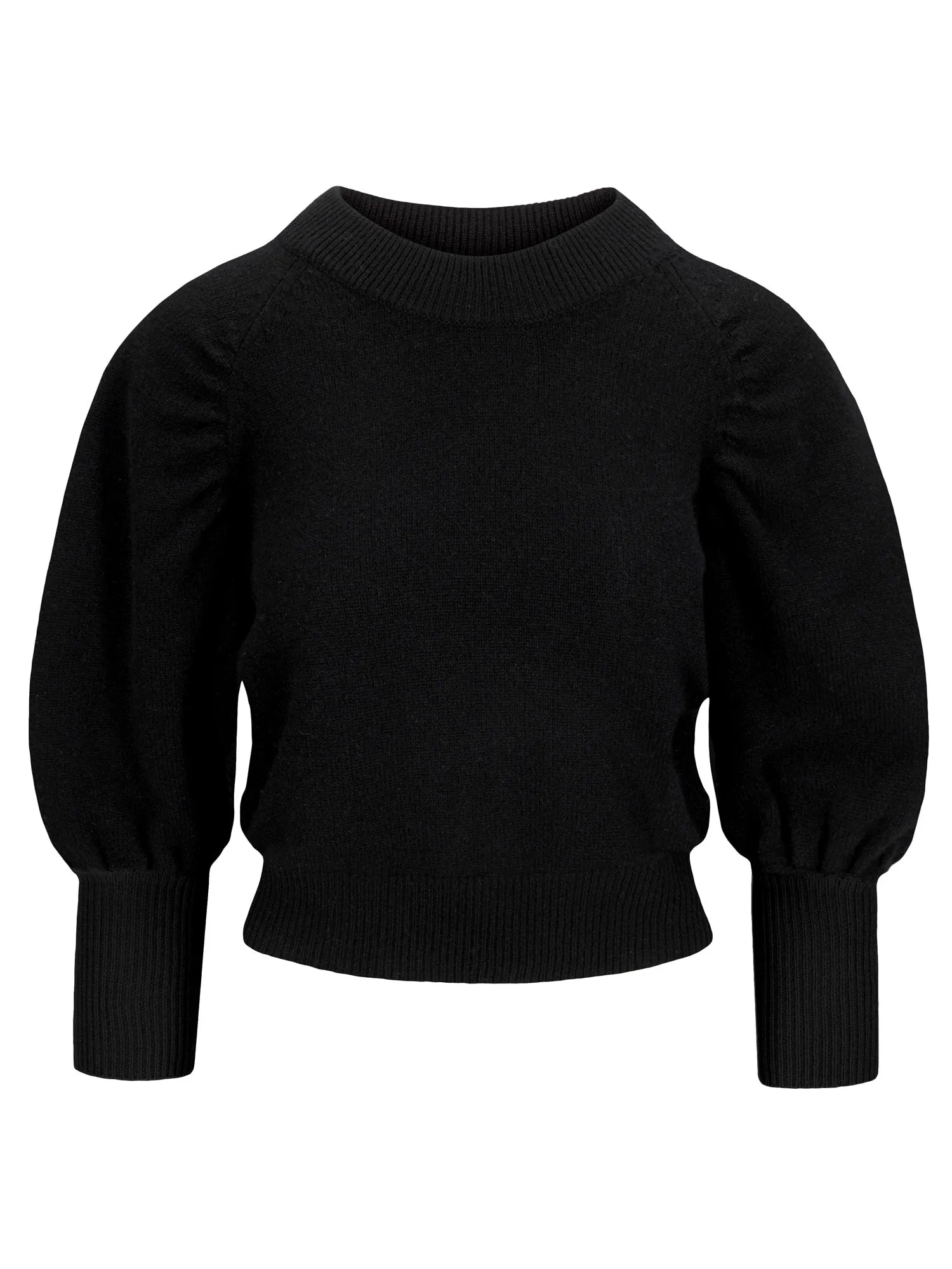 Cashmere sweater  "Aurora" - black