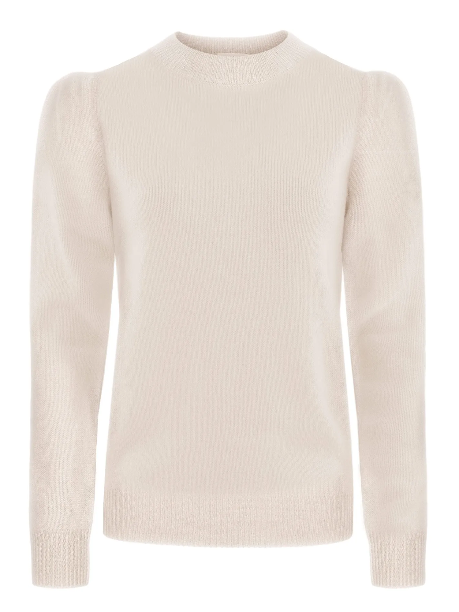 Cashmere sweater "Lola" - pearl