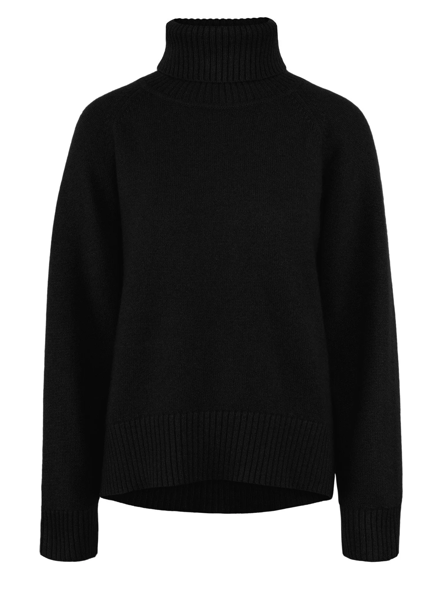 Cashmere sweater "Milano" - black