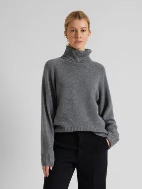 Cashmere sweater "Milano" - dark grey