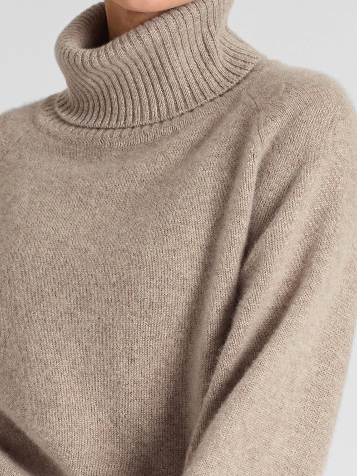 Cashmere sweater "Milano" - toast