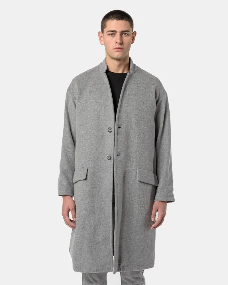 Cashmere Topcoat in Grey