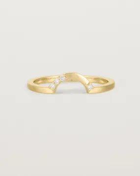 Cecile Diamond Crown Ring | Fit Ⅱ