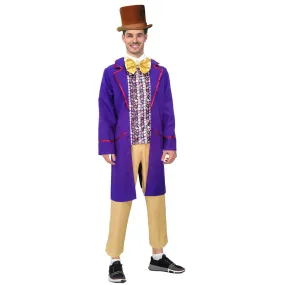 Chocolate Man Costume - Adult (Willy Wonka)